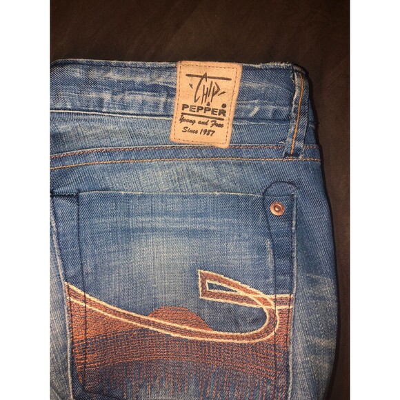 Chip & Pepper size 30 denim Jeans BNWT Women's Unisex - Picture 3 of 10